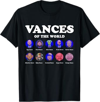 JD Vance 2028 Memes Funny Graphic T-Shirt
