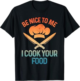 Funny Chef Design For Men Women Cooking Culinary Cook Chef T-Shirt