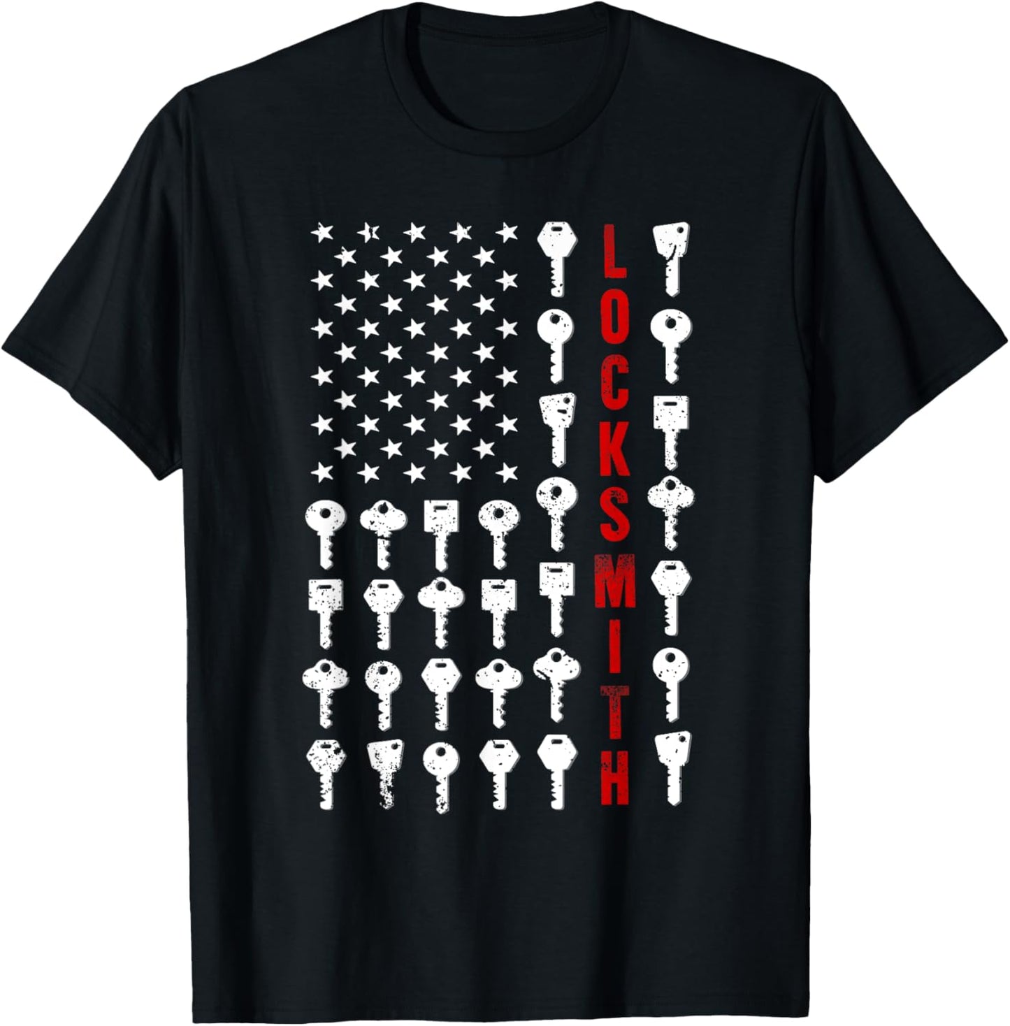 Funny Locksmith Art For Men Women Professional Lock Picker T-Shirt