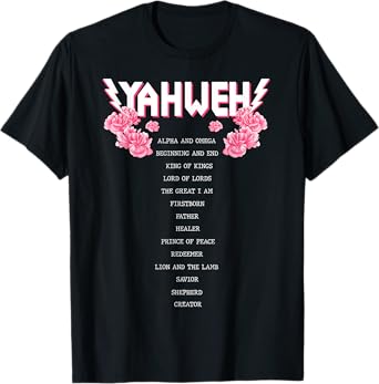 Yahweh Christian Religious YHWH Apparel Men and Women T-Shirt