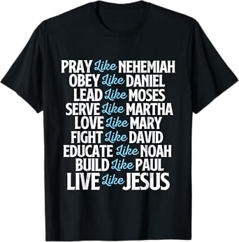 Pray Like Nehemiah - Christian Faith Jesus Christ Religious T-Shirt