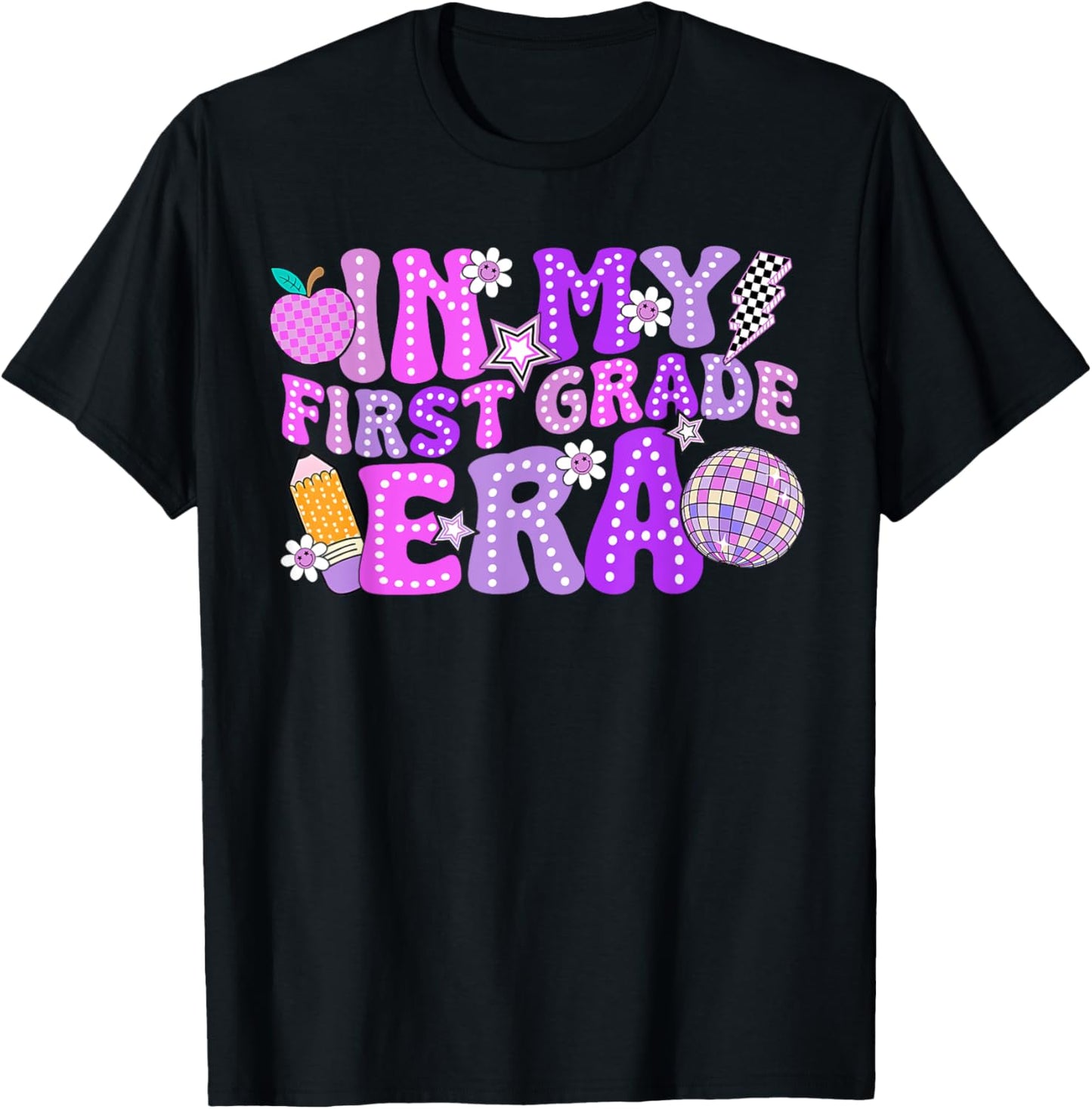 In My 1st First Grade Era Cute Teacher Kid Back To School T-shirt by TeeBrew