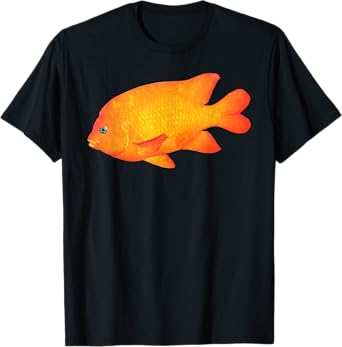 Garibaldi Fish Shirt State Fish of California T-Shirt
