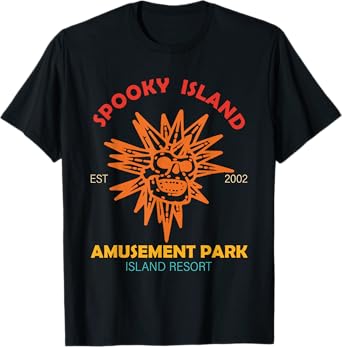Spooky Island Est 2002 Amusement Park Island Resort T-Shirt
