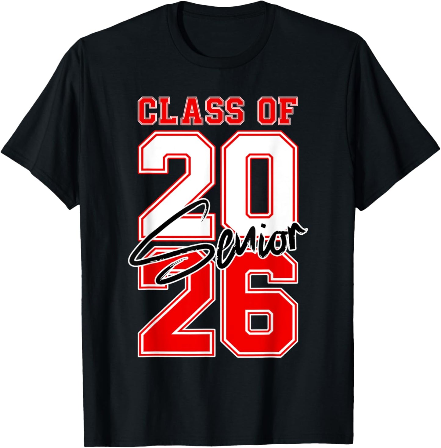 Senior 2026 Vintage Class Of 2026 Boys Girls Graduation T-Shirt