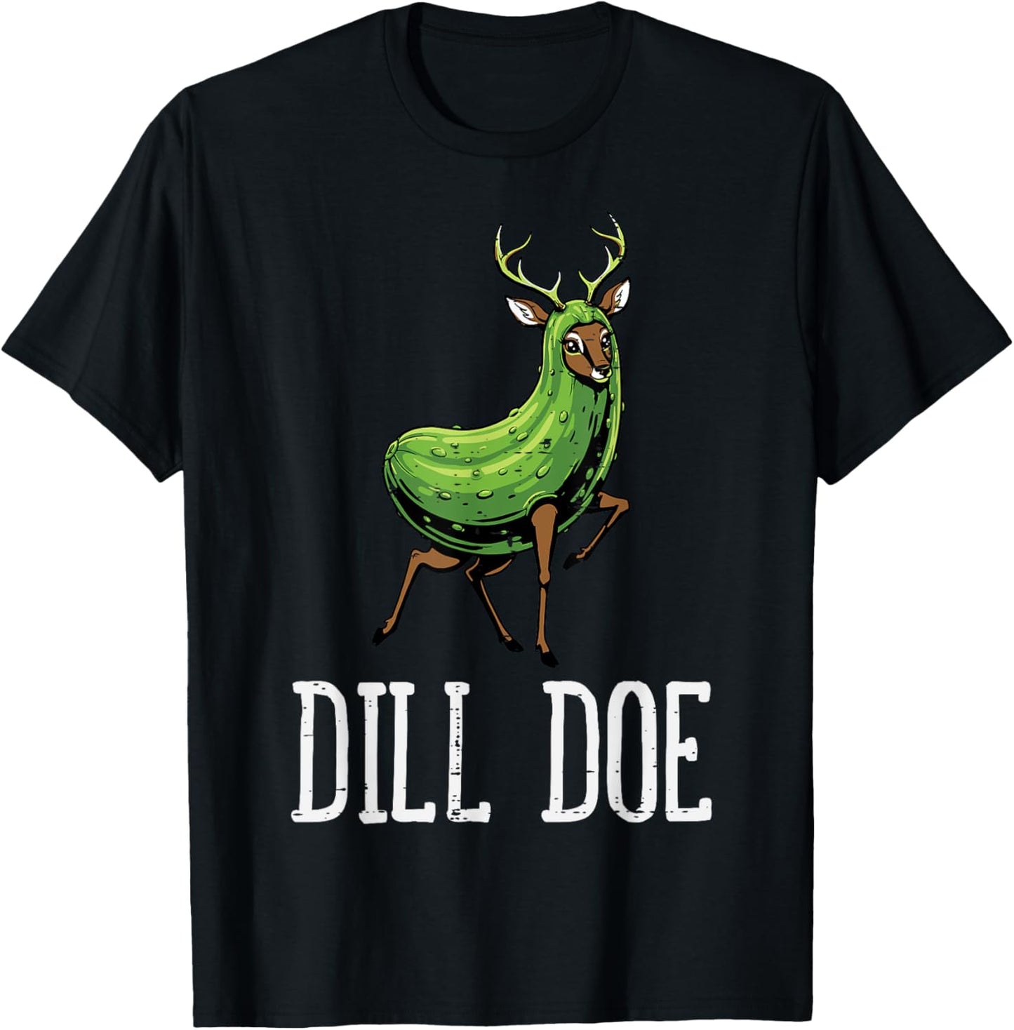 Inappropriate Cucumber Pickle Doe Funny Humor Meme Women Men T-Shirt
