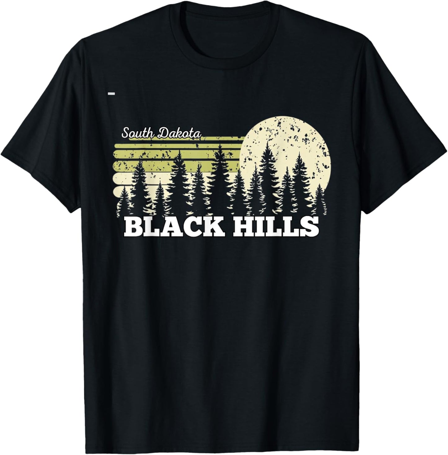 South Dakota Hiking Black Hills Trees Nature Forest T-Shirt