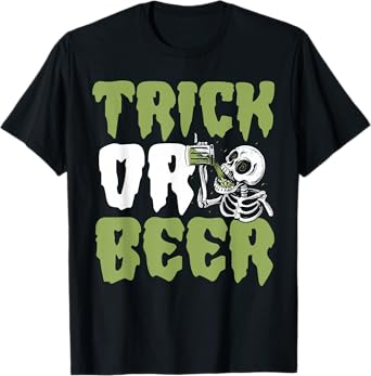 Trick or Beer Halloween T-Shirt
