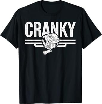 Fishing Crank Bait Funny Fisherman Gifts For Men T-Shirt