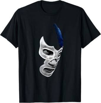 Lucha Libre Mexican Wrestling Legend Mask Design T-Shirt