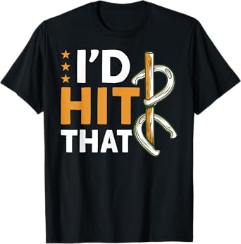 Horseshoe pitching i'd hit that horseshoe throwing game T-Shirt
