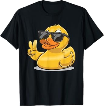 Rubber Duck With Sunglasses T-Shirt