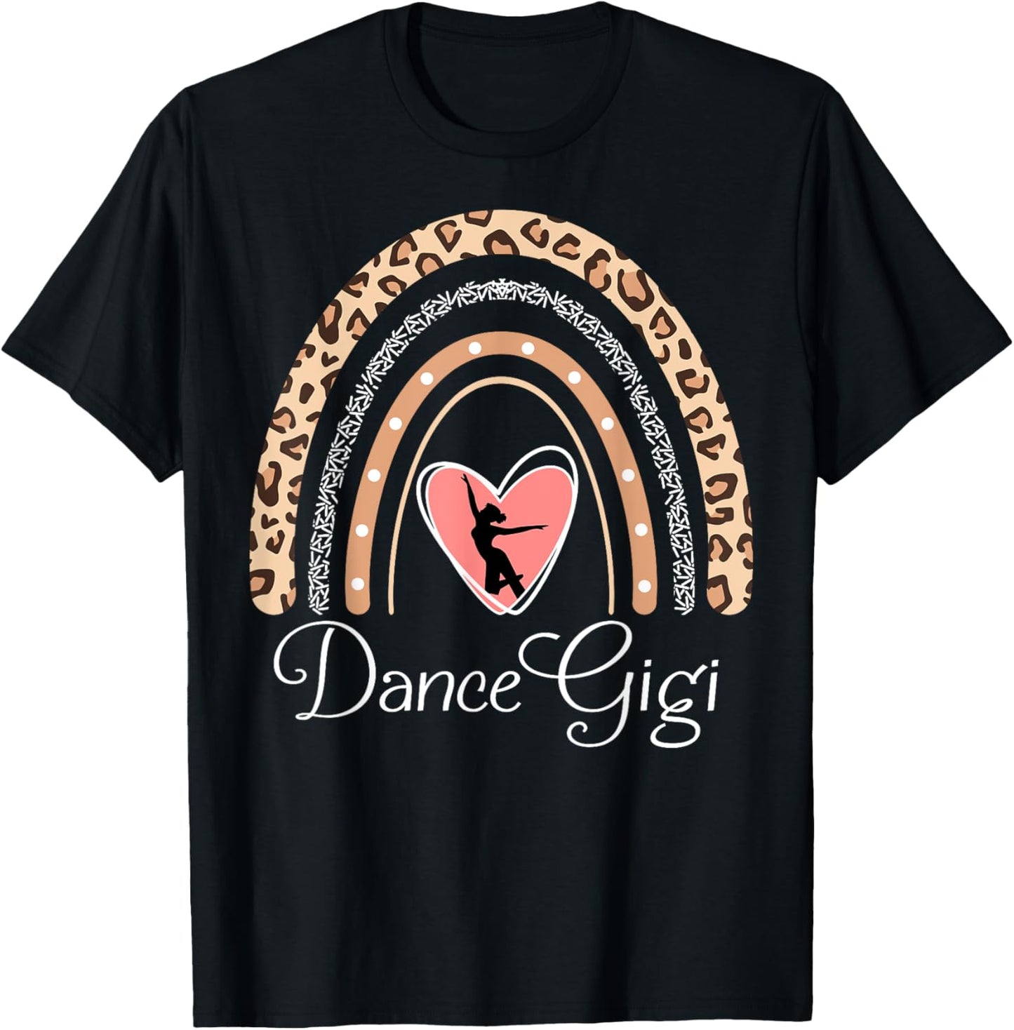 Dance Gigi Boho Rainbow Funny Dancing Gigi T-Shirt