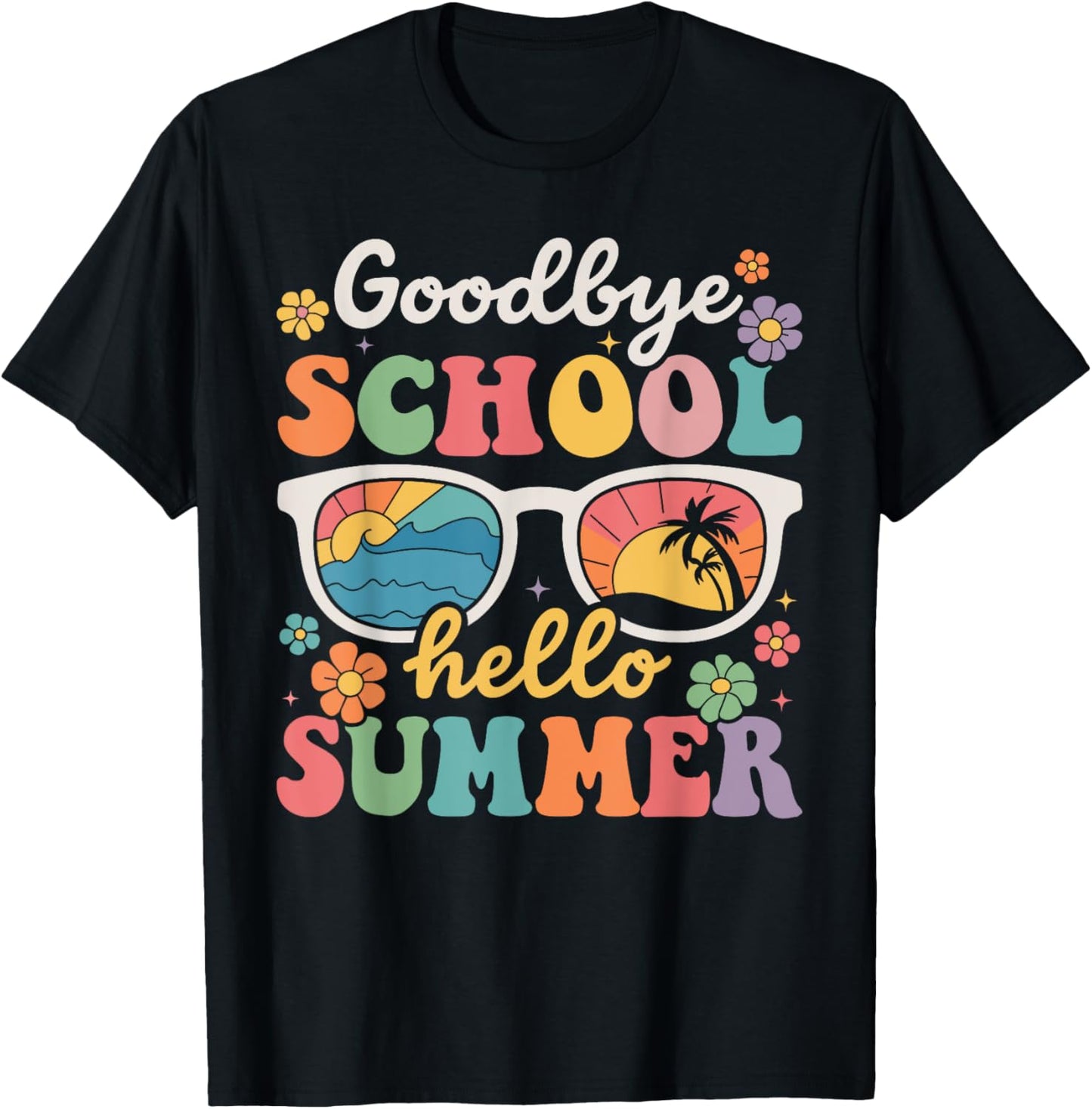 Goodbye School Hello Summer Last Day Tee by TeeBrew
