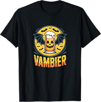 Halloween Vambier Outfit Beer Replacement Costume T-Shirt
