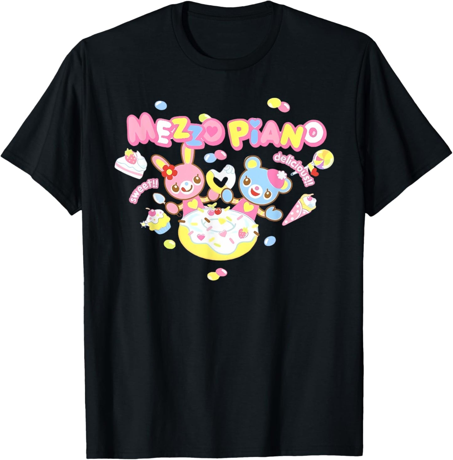 Delicious candy mezzo cute piano japanese kawai T-Shirt