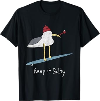 Funny Keep it Salty Unisex for Men, Women T-Shirt
