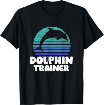 Dolphin Trainer Halloween Costume funny Dolphin Ocean life T-Shirt