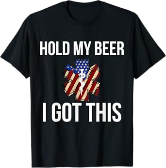 Funny Hold My Beer I Got This EMT T-Shirt EMS Gift