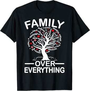 Family Over Everything Matching Family Reunion Party 2025 T-Shirt
