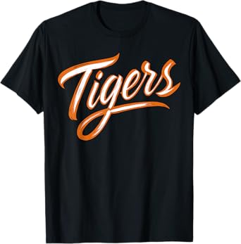 Graphic Tigers Last Name Style Classic Gifts Men Women Kids T-Shirt