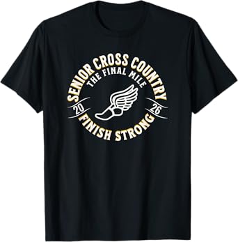 Cross Country Senior 2026 The Final Mile T-Shirt