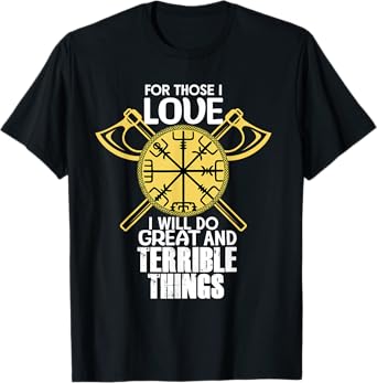 Viking Warrior Scandinavia Nordic Mythology Gift T-Shirt