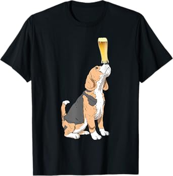 Beagle T-Shirt Beer Lovers Shirt Craft Beer T Shirt T-Shirt