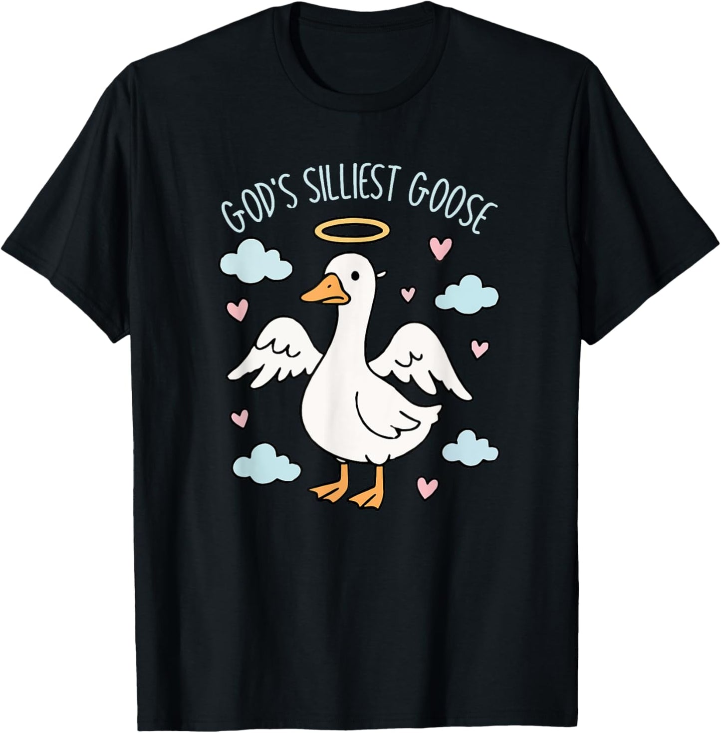Funny Animal Silly Goose God Silliest Goose Meme Humor T-Shirt
