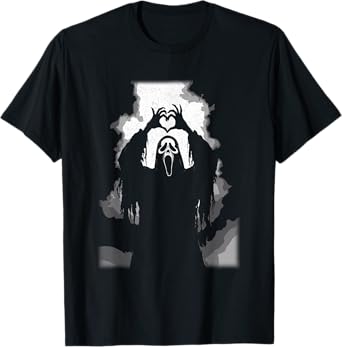 Scary Face Horror Poster Halloween T-Shirt