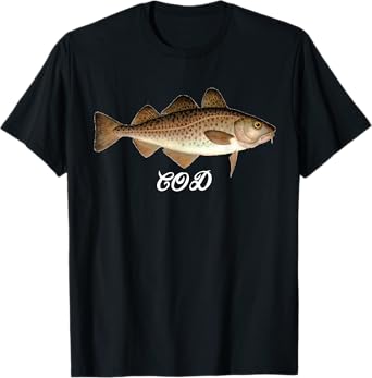 Cod Shirt - Cod Fish Shirt - Cod Fishing Gifts