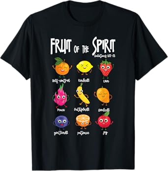 Fruit Of The Spirit Christian Faith Jesus God Lover T-Shirt