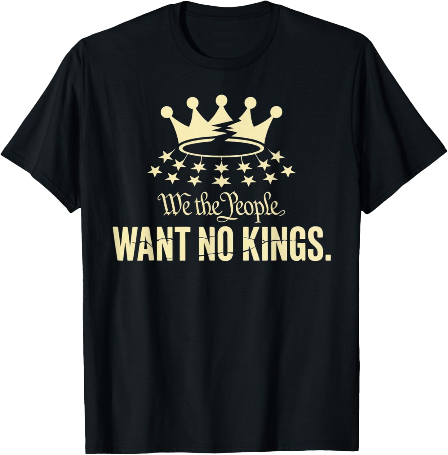 Patriotic Pro-democracy Protest June 14 No Kings In America T-shirt