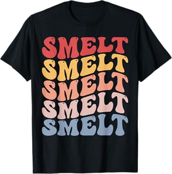 Smelt Groovy Retro Fish T-Shirt