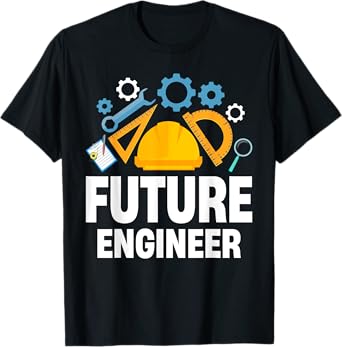 Engineering Student Kids Funny Future Engineer T-Shirt