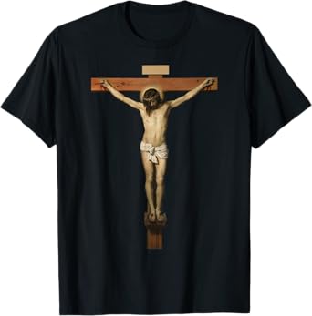 Vintage Christ On The Cross Transparent Jesus Death - Savior T-Shirt