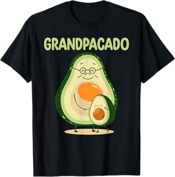 Grandpacado Cute Avocado Grandpa Pun T-Shirt