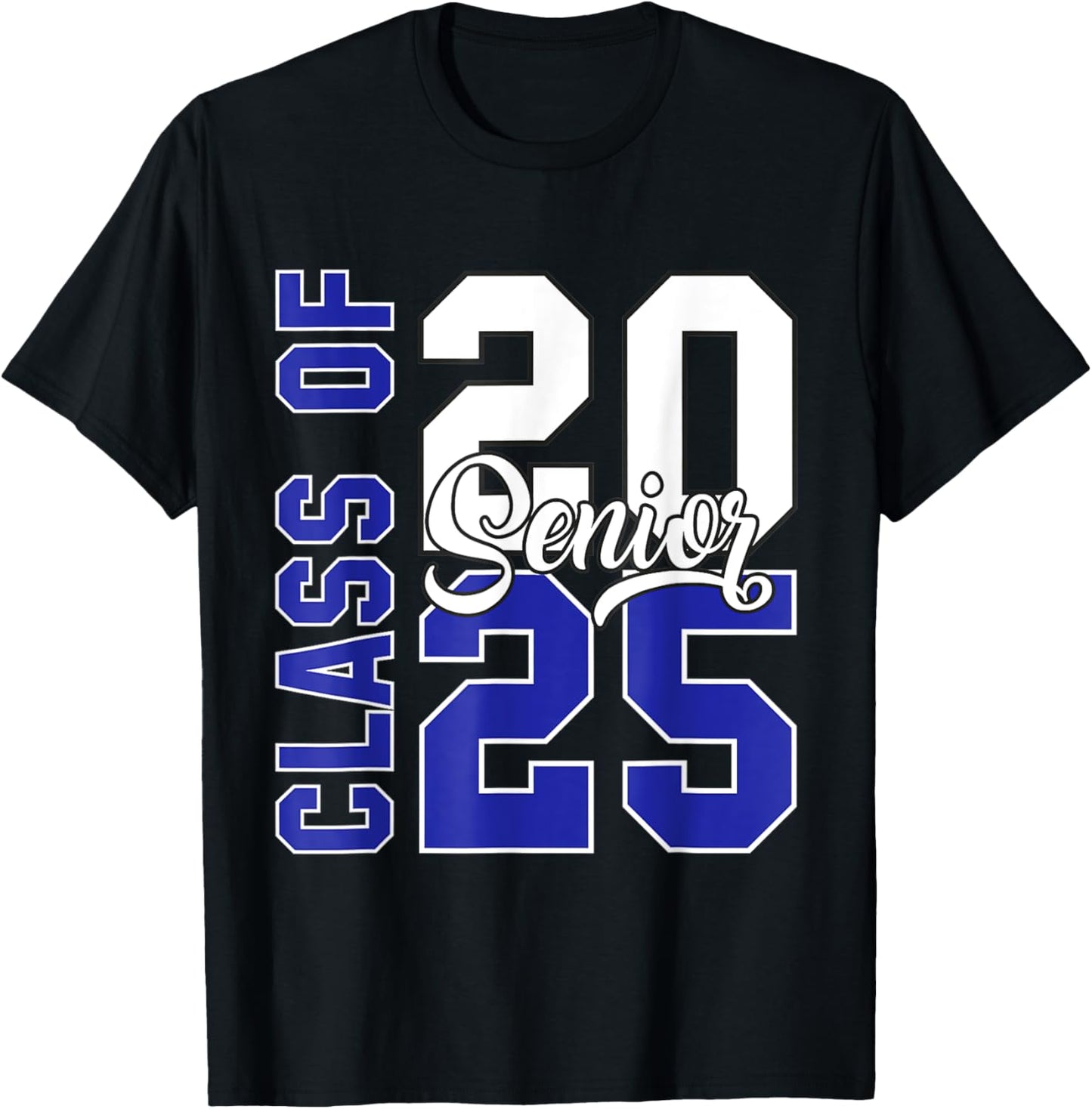 Senior 2025 Class Of 2025 Vintage 2025 Back To School T-Shirt
