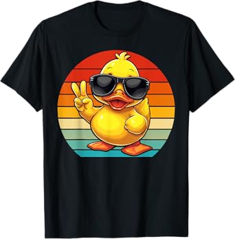 Funny Rubber Duck Graphic Duckie T-Shirt