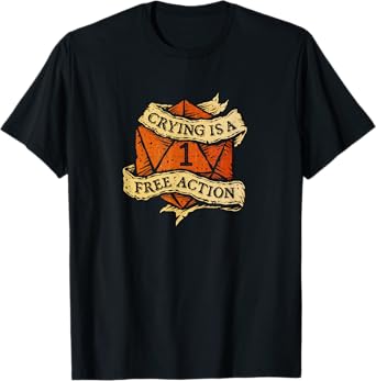 Crying Is A Free Action T-Shirt