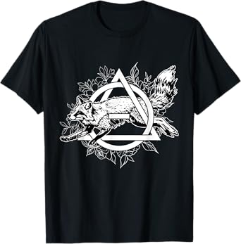 Fur Fox Theta Delta Furry Alter Kin Otherkin Therian Symbol T-Shirt