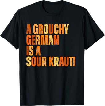 Octoberfest Drinking Tee for Men or Women. Sauerkraut Fun! T-Shirt
