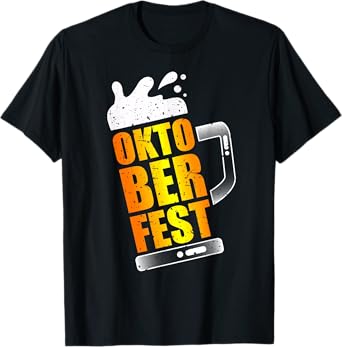 Oktoberfest Beer Mug Funny Oktoberfest Costume T-Shirt