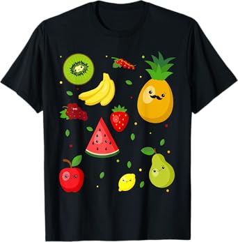 Fruits Costume Cute Fruit Salad Men Women Couples T-Shirt