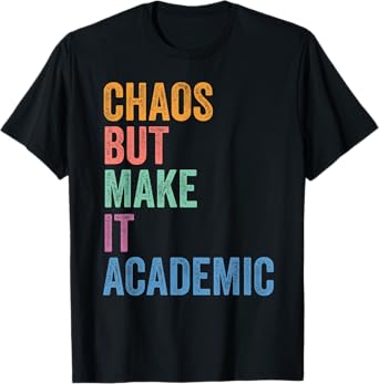 Gen Z Alpha Back To School Chaos But Make It Academic T-Shirt