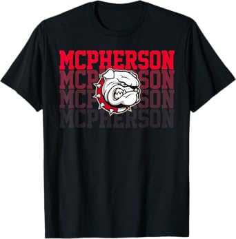 McPherson College Retro Vintage Sports for Men Women T-Shirt
