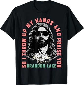Brandon Merch Let Your Lion Out Jesus Praise The Lord Lake T-Shirt