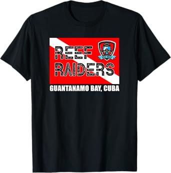 GTMO Reef Raiders - Guantanamo Bay Cuba T-Shirt