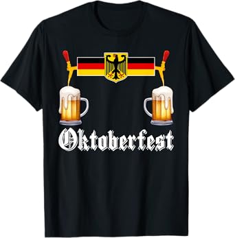 Oktoberfest Germany Flag German Beer Festival Men Women T-Shirt