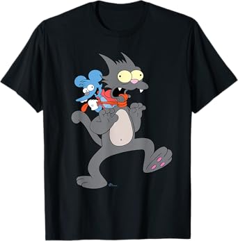 The Simpsons Itchy & Scratchy Show Funny Valentine’s Day T-Shirt